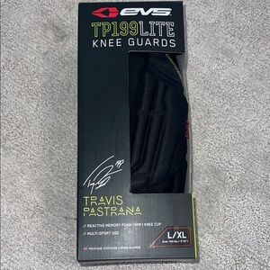 EVS TP199 Lite Knee Guards Black